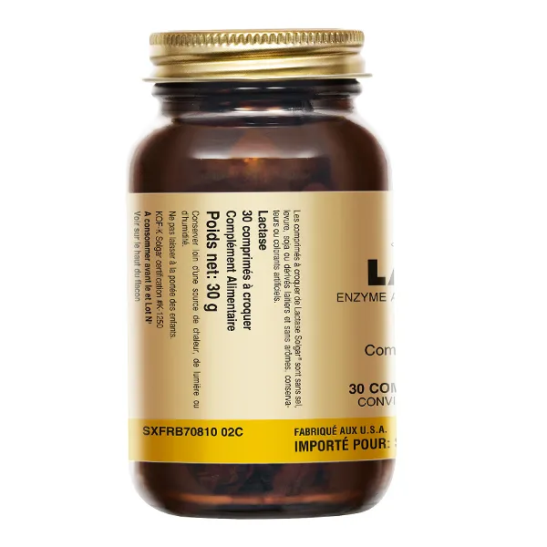 Solgar Lactase comprimés à croquer