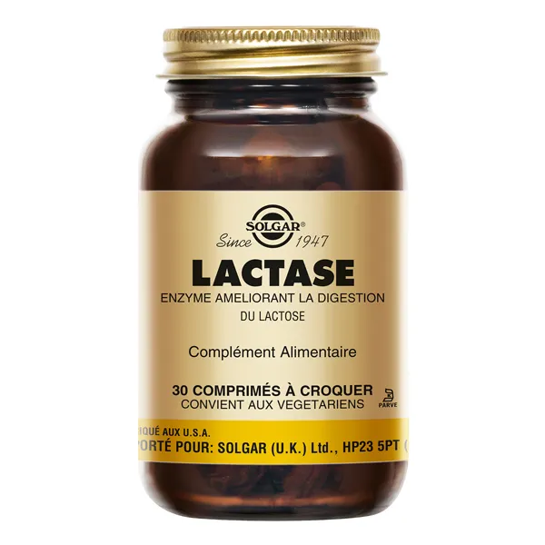 Solgar Lactase comprimés à croquer