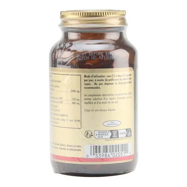 Solgar Oméga 3 capsules