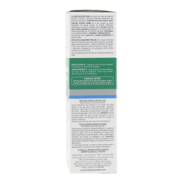 Somatoline Cosmetic Body-Dren Cryo-gel intensif jambes