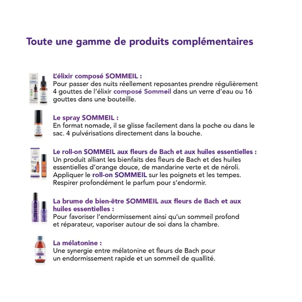 Elixirs and Co Fleurs de Bach Sommeil gouttes bio