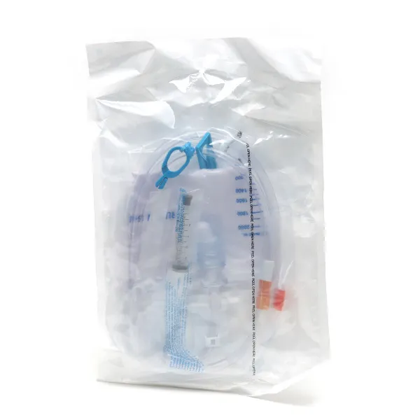 Système de drainage urinaire clos avec sonde à ballonnet