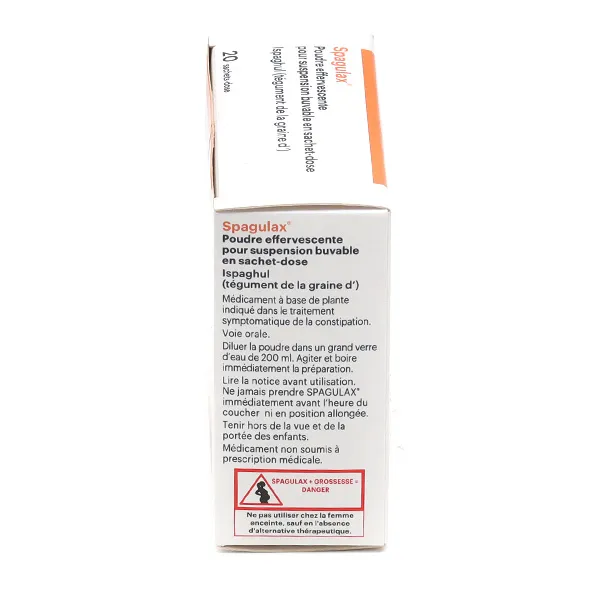 Spagulax effervescent sachet