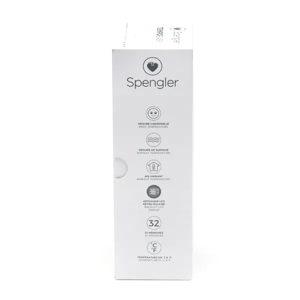 Thermomètre sans contact infrarouge Tempo Easy Spengler