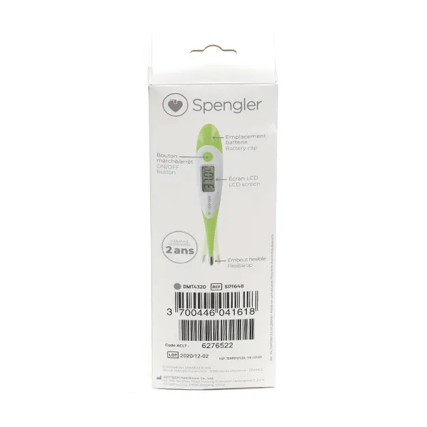 Thermomètre Spengler Tempo 10 Flex