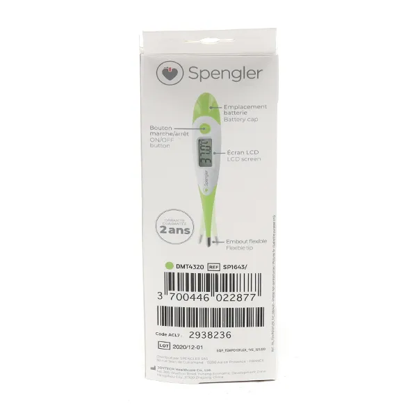 Thermomètre Spengler Tempo 10 Flex