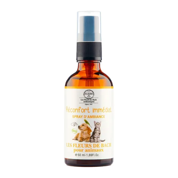 Elixirs and Co Fleurs de Bach Animaux Spray Réconfort immédiat