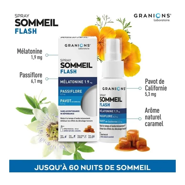 Granions Spray Sommeil Flash