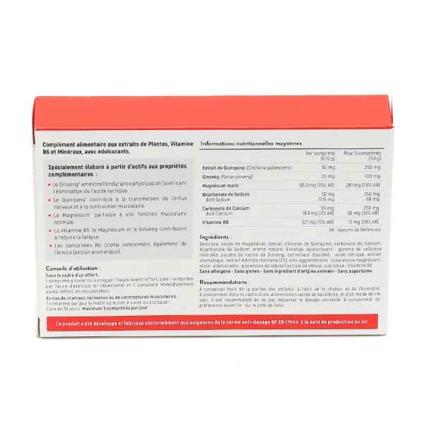 STC Nutrition No cramp comprimés