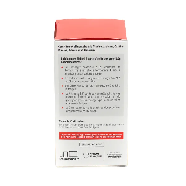 STC Nutrition Taurine Synergy+ gélules