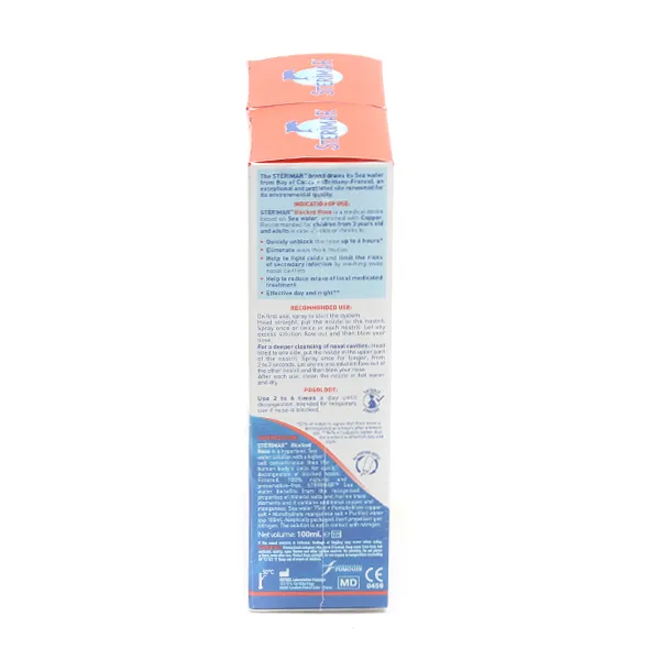 Stérimar Nez bouché spray nasal hypertonique