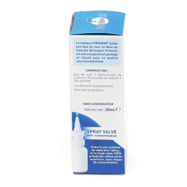 Stérimar Nez très sec à irrité spray nasal