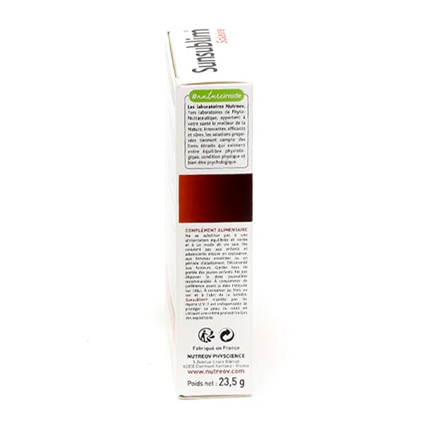 Sunsublim Solaire Bronzage Age expert gélules