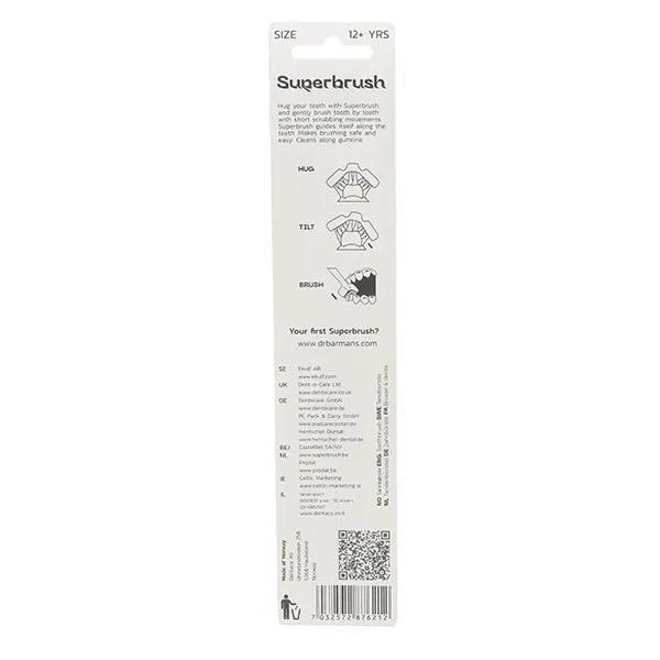 Papilli Superbrush Brosse à dents trifaces 12 ans+