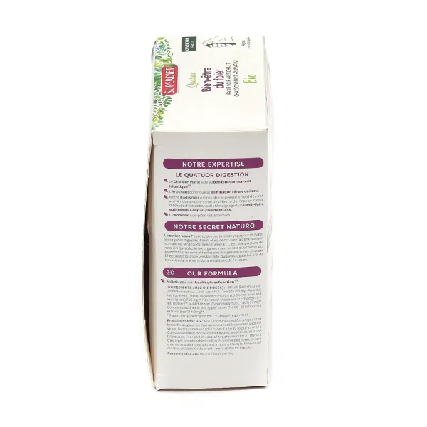 Super Diet Quatuor bien-être du foie bio unidoses