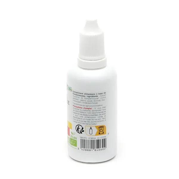 Super Diet extrait de pépins de pamplemousse concentré Bio 1600 mg