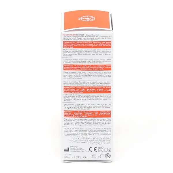 SVR fluide AK Secure DM Protect SPF 50+