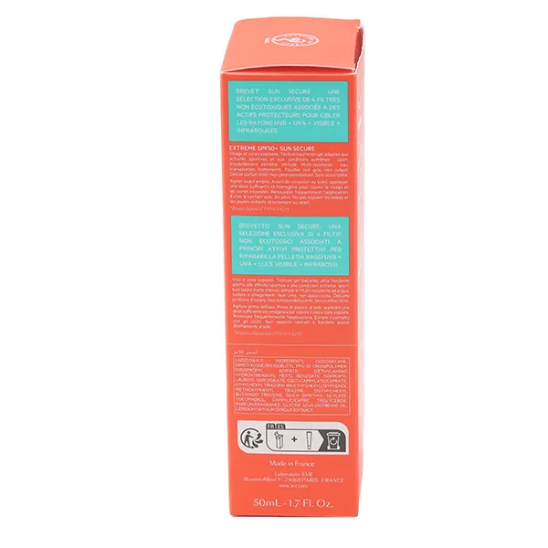 SVR Sun Secure Extreme gel solaire ultra mat SPF 50+