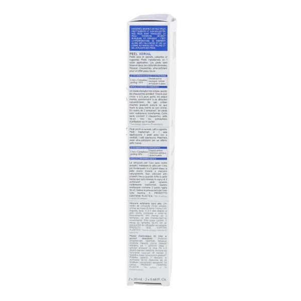 SVR Xérial peel masque chaussette exfoliant pieds