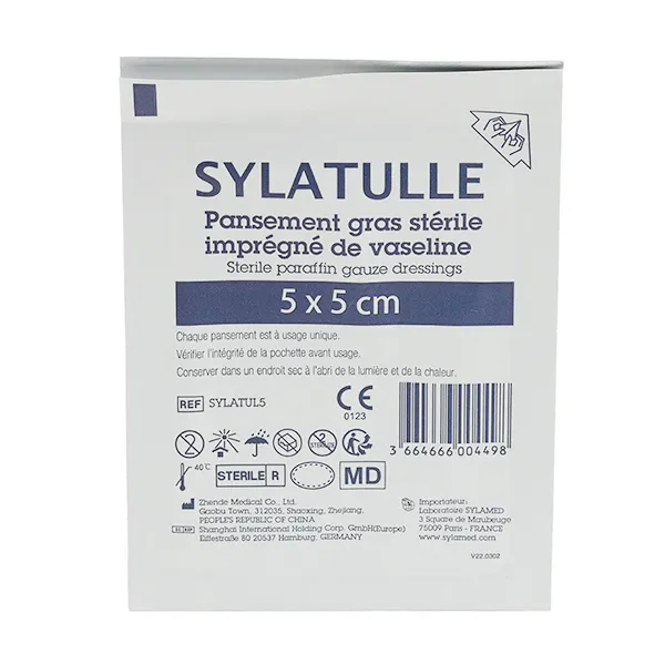 Pansement gras stérile Sylatulle