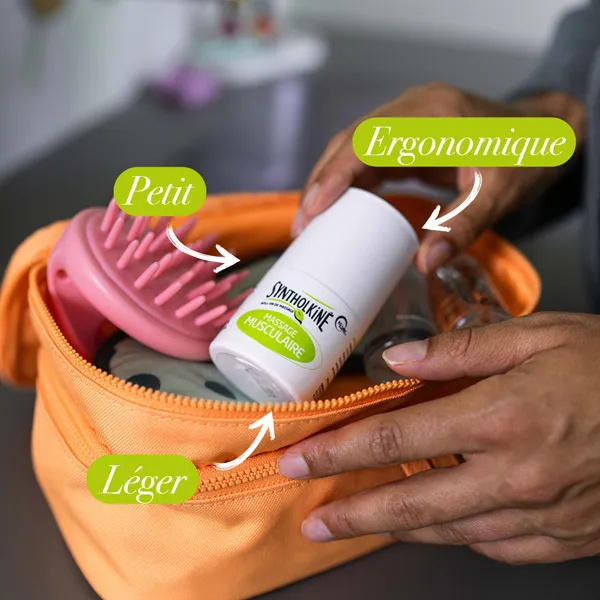 Syntholkiné roll-on de massage musculaire