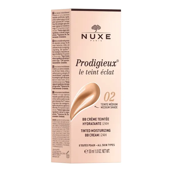 Nuxe Prodigieux Le teint éclat BB Crème teintée hydratante