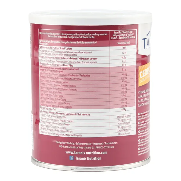 Taranis Cerecal Plus Saveur Fraise