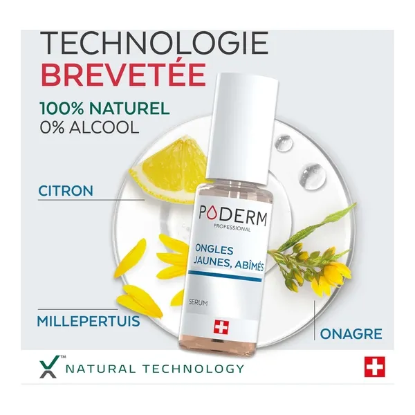 Poderm Sérum ongles jaunes et abîmés