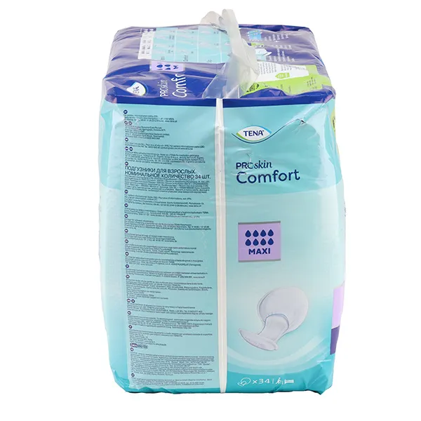 Tena Comfort Proskin Protections anatomiques Maxi 8 gouttes