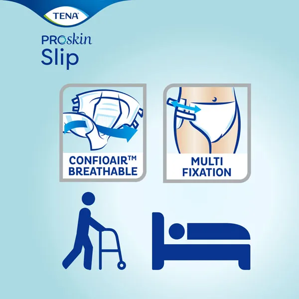 Tena slip Proskin changes complets Plus 6 gouttes