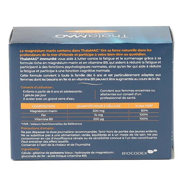 Thalamag Immunité gélules