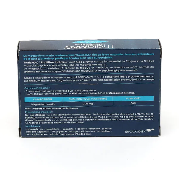 Thalamag Magnesium marin comprimés