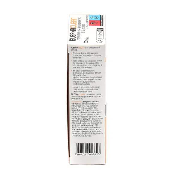 Blephaclean compresses imprégnées