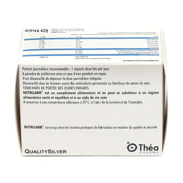 Nutrilarm capsules pour les yeux