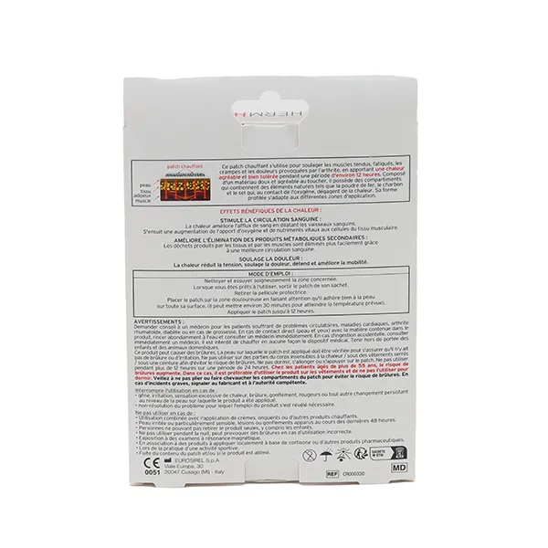 Thermhot Patchs chauffants cou dos épaule poignet
