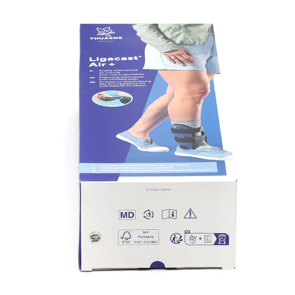 Thuasne Ligacast Air + Attelle de cheville stabilisatrice