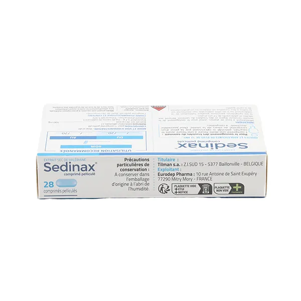 Sedinax troubles du sommeil comprimés