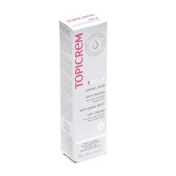 Topicrem Mela Crème jour unifiante anti tache SPF 50+