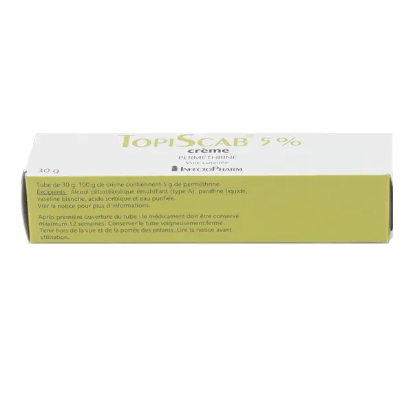 Topiscab 5 % crème contre la gale