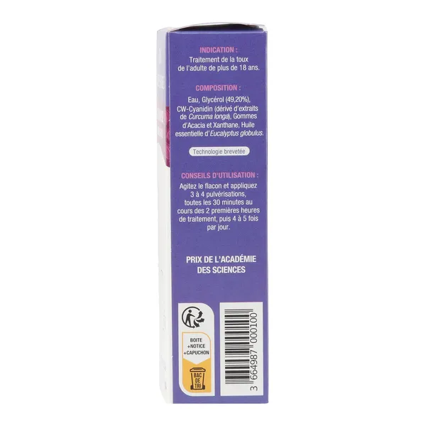 Touxidol spray toux sèche et grasse