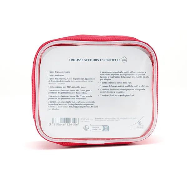 Gilbert trousse de secours essentielle