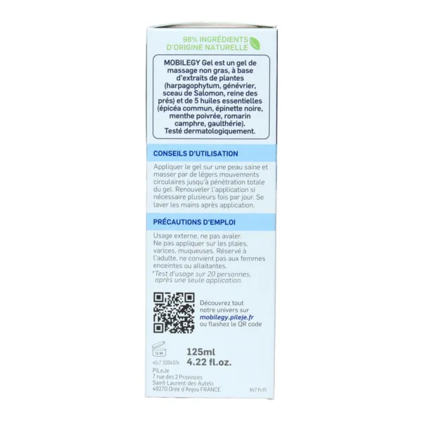 Pileje Mobilegy gel de massage
