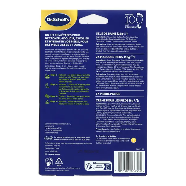 Scholl Pedi Perfect Kit Beauté des pieds 4 en 1