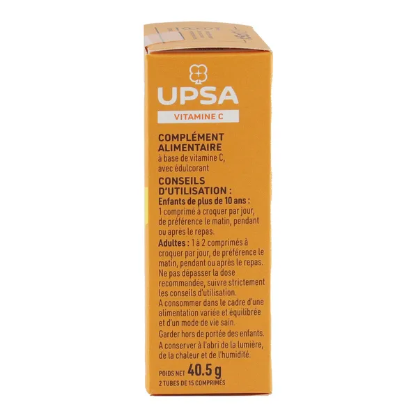 UPSA Vitamine C 500 mg comprimés à croquer