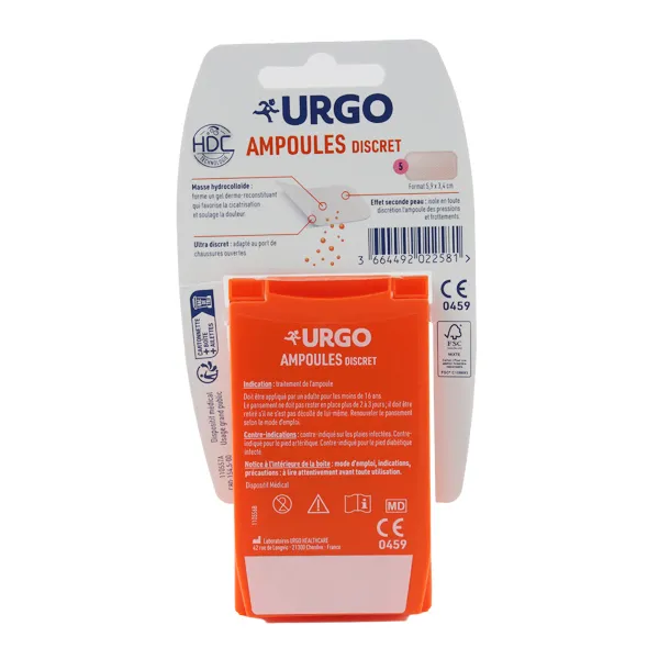 Urgo Ampoules Discret Talon pansements