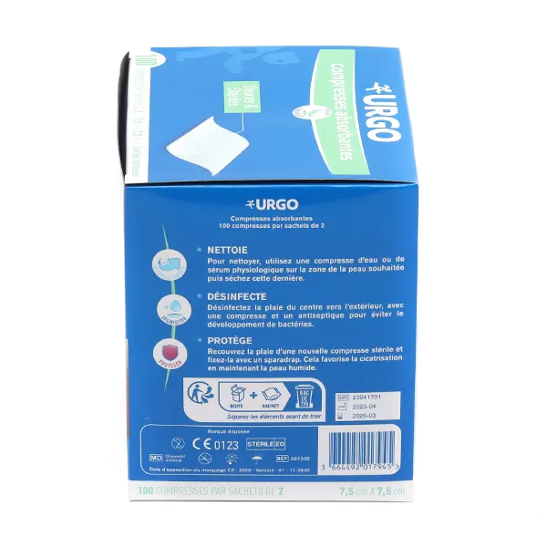 Urgo Compresses bébé