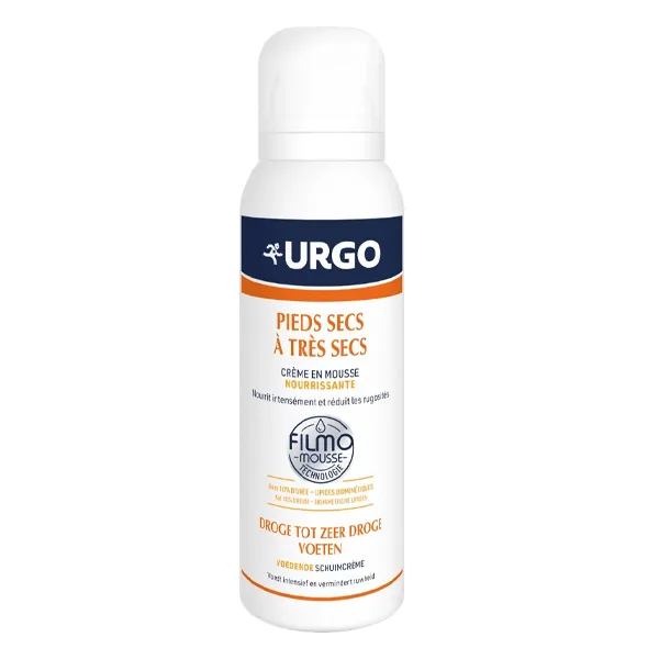 Urgo Crème en mousse pieds secs à très secs