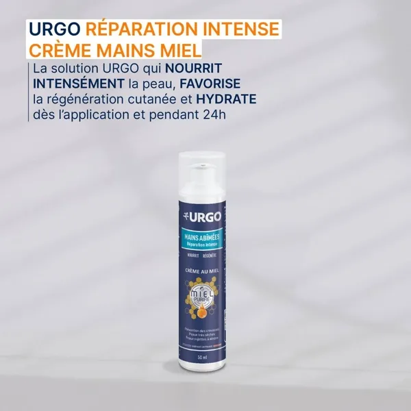 Urgo Réparation intense Crème mains abimées