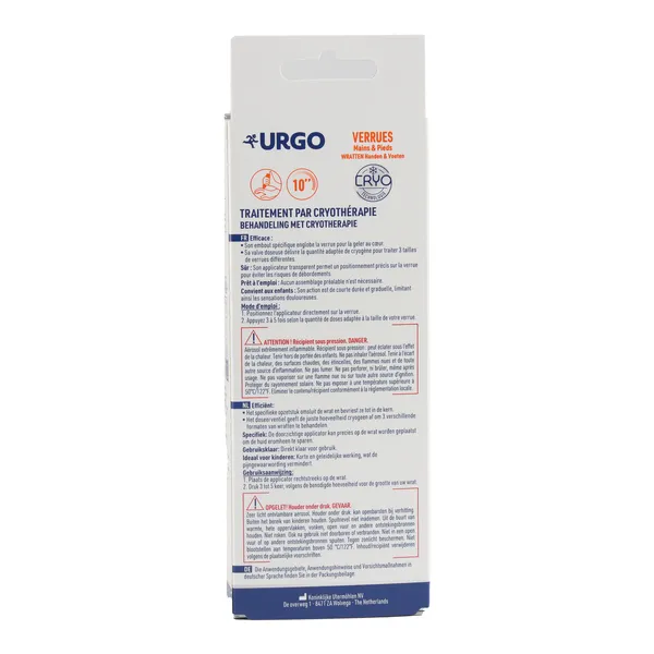 Urgo verrues mains et pieds