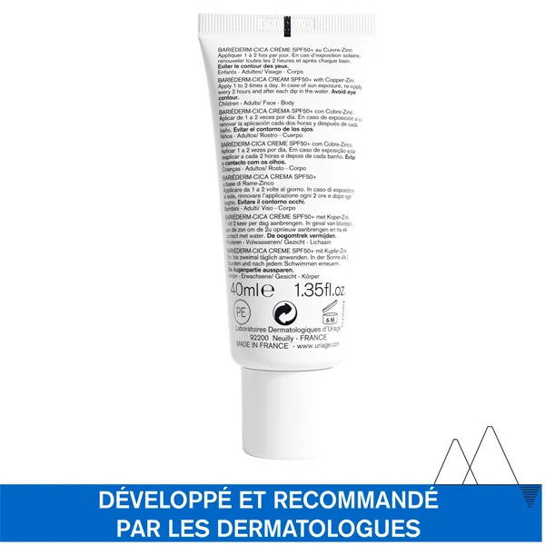 Uriage Bariéderm Cica crème SPF 50+